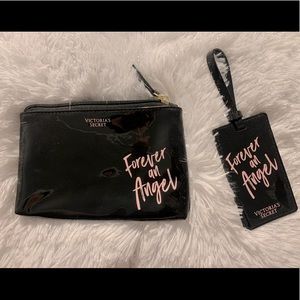 Victoria Secret change purse and luggage tag